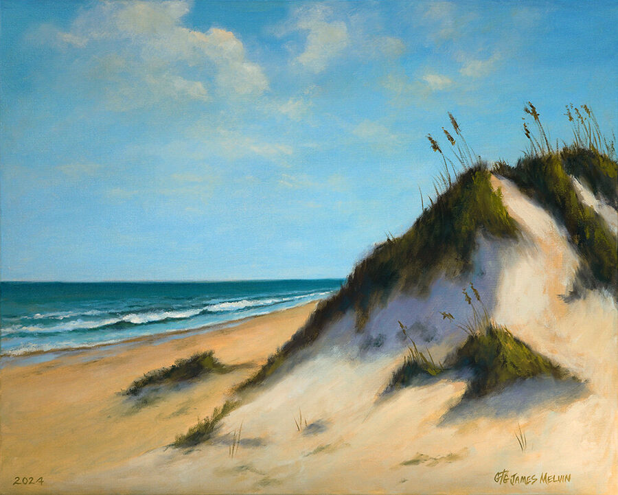 Big Dune by James Melvin, from Chairs & Sandy Sea Gallery